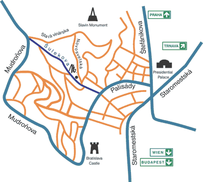 Bratislava.info - Bratislava map, street map of Bratislava